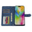 LC.IMEEKE L2 Series for iPhone 17 Case PU Leather Wallet Detachable Magnetic Phone Cover - Blue - 3