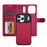 LC.IMEEKE L2 Series for iPhone 18 Pro Max / 17 Pro Max Case PU Leather Wallet Detachable Magnetic Phone Cover - Red - 4