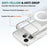 For iPhone 17 Pro Case Compatible with MagSafe TPU + Acrylic Phone Cover with Camera Control Button - 5