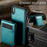 JEEHOOD For iPhone XS 5.8 inch / iPhone X Leather Back Cover Compatible with MagSafe  J06 Phone Case with Card Bag RFID Blocking - Blue - 7