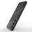 Hard PC + Soft TPU Case for Samsung Galaxy S23, Scratch-resistant Kickstand Cell Phone Cover - Black - 4