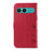 For Sony Xperia 10 VII Leather Wallet Case with Strap Dandelion Imprint Phone Stand Cover - Red - 7