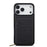 LC.IMEEKE L6 For iPhone 17 Pro Case PU Leather Coated PC TPU Phone Cover Compatible with MagSafe - Black - 2