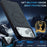 LC.IMEEKE L6 For iPhone 17 Pro Case PU Leather Coated PC TPU Phone Cover Compatible with MagSafe - Black - 4