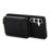 LC.IMEEKE L6 For Samsung Galaxy S25 FE Magnetic Case Detachable Zipper Wallet Leather Coated PC + TPU Phone Cover - Black - 4
