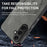 WANLONFENG For Samsung Galaxy S24 Magnetic Case  SD1 Series Nappa Texture PC TPU Phone Cover - Grey - 4