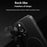 For iPhone 16 Pro Max Case Lens Film Hard PC Matte Phone Cover Compatible with MagSafe - Black - 4