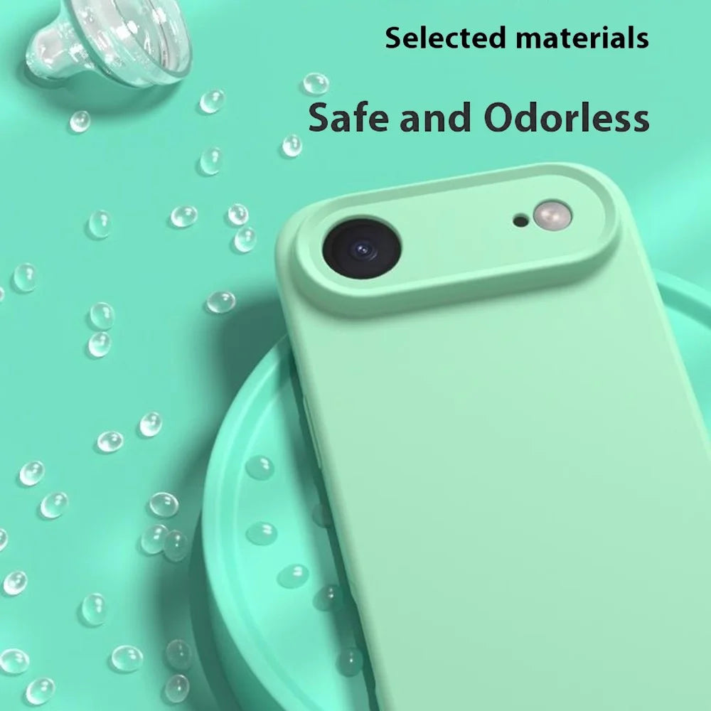 YCADEN For iPhone Air Case Compatible with MagSafe Precise Cutouts TPU Phone Back Cover - Grass Green - 3