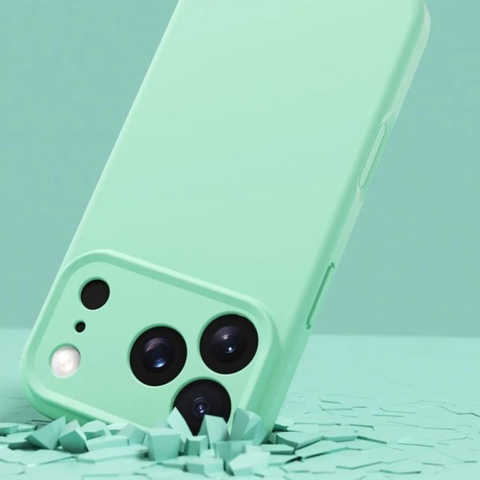 YCADEN For iPhone 17 Pro Max Case Compatible with MagSafe Precise Cutouts TPU Phone Back Cover - Grass Green - 4