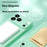 YCADEN For iPhone 17 Pro Max Case Compatible with MagSafe Precise Cutouts TPU Phone Back Cover - Grass Green - 7