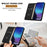 For iPhone 18 Pro Max / 17 Pro Max Phone Cover Skin-touch Feel Leather Wallet Case with Stand - Black - 3