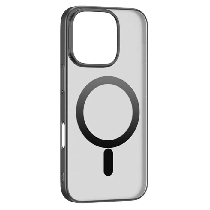 For iPhone 16 Pro Case Compatible with MagSafe Nano-Molecular Coating PC + TPU Phone Cover - Black - 3