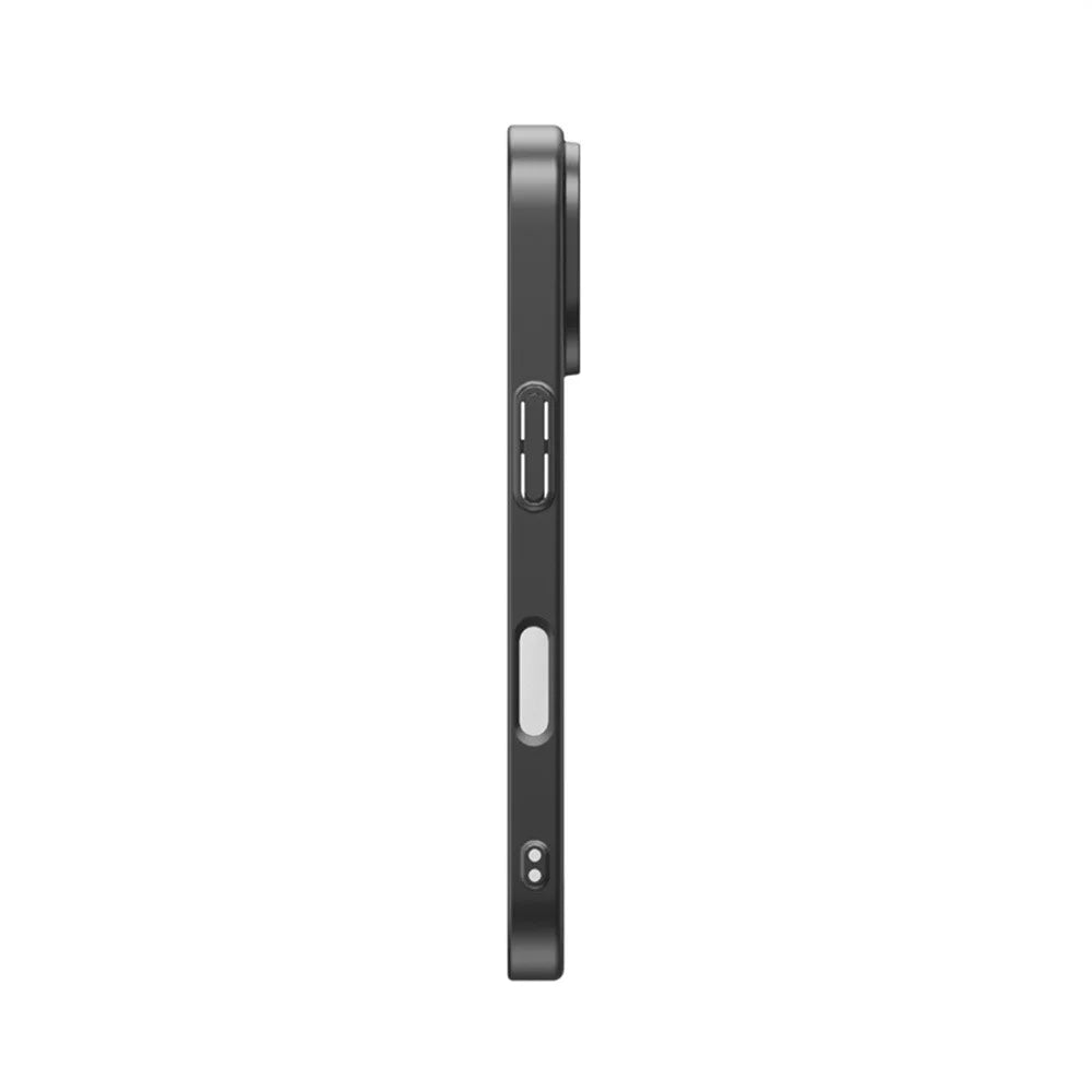 For iPhone 16 Plus Case Compatible with MagSafe Nano-Molecular Coating PC + TPU Phone Cover - Black - 4