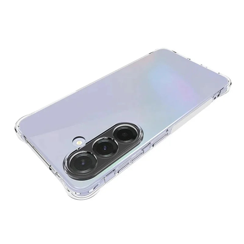 WANLONFENG For Samsung Galaxy S26 Clear TPU Case  TM Series 2.0mm Phone Back Cover - Transparent - 2