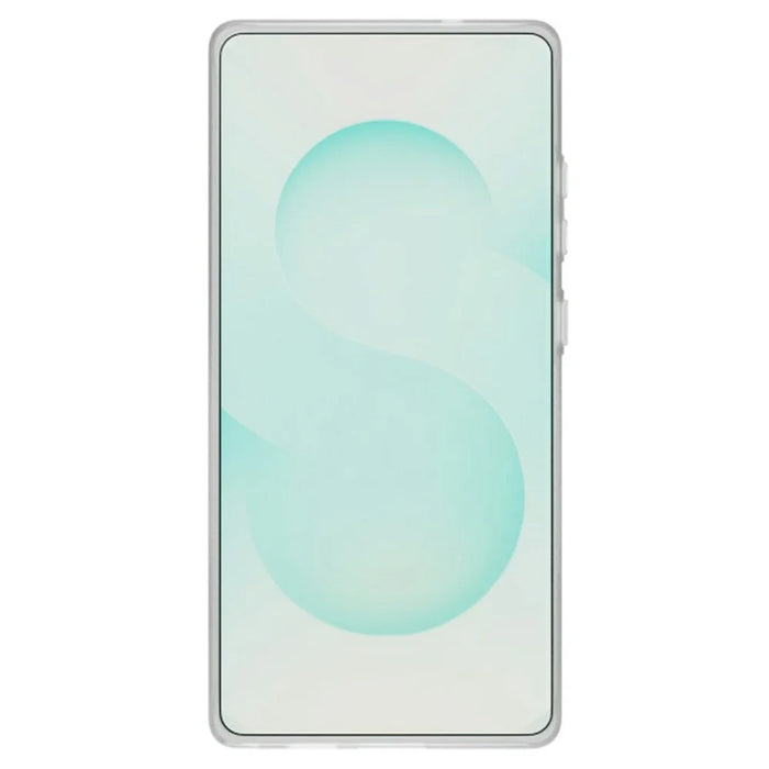 For Samsung Galaxy S25 Ultra Magnetic Case Corrugated Texture Hard PC Phone Cover - Transparent White - 2