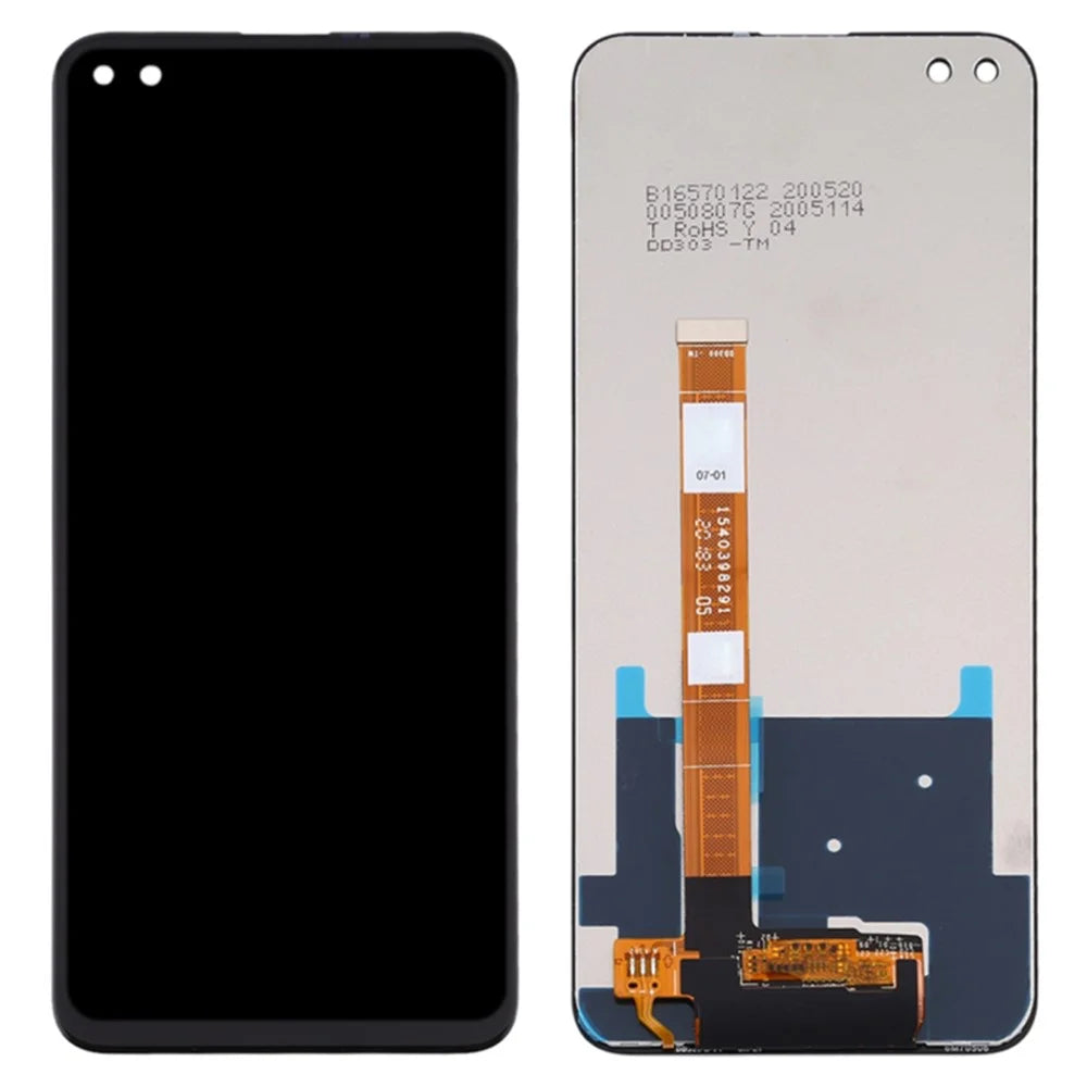 OEM LCD Screen and Digitizer Assembly Replacement Part for Realme 6 Pro Mobile Phone Accessories (Grade S, Without Logo) - 1