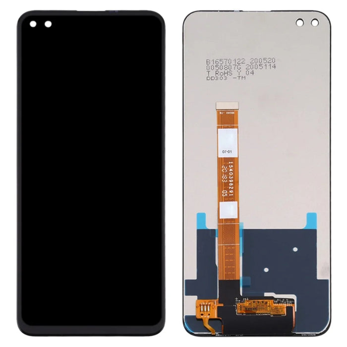 OEM LCD Screen and Digitizer Assembly Replacement Part for Realme 6 Pro Mobile Phone Accessories (Grade S, Without Logo) - 1