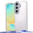 For Samsung Galaxy S24 FE Case Reinforced Corner Shockproof TPU + Acrylic Phone Cover - White - 1
