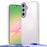 For Samsung Galaxy A56 5G Case Reinforced Corner Shockproof TPU + Acrylic Phone Cover - White - 1