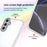 For Samsung Galaxy A56 5G Case Reinforced Corner Shockproof TPU + Acrylic Phone Cover - White - 4