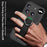 GKK For Nothing Phone (3) 5G Case Hard PC Protective Phone Cover with Wrist Strap Ring Holder - Black - 2