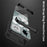 GKK For Nothing Phone (3) 5G Case Hard PC Protective Phone Cover with Wrist Strap Ring Holder - Black - 6