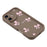 For iPhone 17 Case Aesthetic Pattern Print TPU Shockproof Phone Cover - Bow / Brown - 4