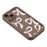 For iPhone 15 Plus Case Aesthetic Pattern Print TPU Shockproof Phone Cover - Big Bow / Brown - 4