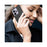 For Realme 15 5G Case PU Leather Phone Cover with Card Holder Stand - Black - 6
