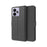 For Realme 15 Pro 5G Case Shockproof TPU Inner Shell Leather Phone Cover Card Slot - Black - 1