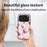 For iPhone 17 Pro Max Case Butterfly Pattern TPU + Tempered Glass Protective Phone Cover - Colorful Butterfly - 2