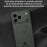 ANNYOJO For iPhone 17 Pro Max Case PU Leather + PC + TPU Anti Drop Phone Back Cover - Black - 2