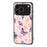 For iPhone 17 Pro Case Butterfly Pattern TPU + Tempered Glass Protective Phone Cover - Rose Butterfly - 1