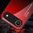 For iPhone Air Case Anti-Scratch Tempered Glass + PC + TPU Phone Cover - Gradient Pink Blue - 3