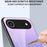 For iPhone Air Case Anti-Scratch Tempered Glass + PC + TPU Phone Cover - Gradient Pink Blue - 4
