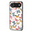 For iPhone Air Case Butterfly Pattern TPU + Tempered Glass Protective Phone Cover - Colorful Butterfly - 1