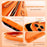 For iPhone 17 Pro Max Magnetic Case Skin-Feel Rubberized PC + TPU Phone Cover Compatible with MagSafe - Orange - 6