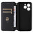 For Realme 15T 5G Case Wallet Rhombus Imprinted Leather Phone Cover - Red - 3