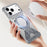 For iPhone 17 Pro Max Bumper Case Compatible with MagSafe Rotating Kickstand Metal Phone Cover - Grey - 6