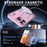 For iPhone 17 Pro Case Compatible with MagSafe Kickstand TPU + Acrylic Phone Cover - Pink - 3