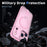 For iPhone 17 Pro Case Compatible with MagSafe Kickstand TPU + Acrylic Phone Cover - Pink - 4