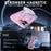 For iPhone 17 Case Compatible with MagSafe Kickstand TPU + Acrylic Phone Cover - Pink - 2