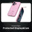 For iPhone 17 Case Compatible with MagSafe Kickstand TPU + Acrylic Phone Cover - Pink - 4