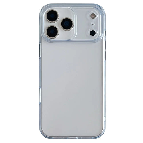 For iPhone 17 Pro Max Clear Case Shockproof PC + TPU Matte Phone Cover - 1