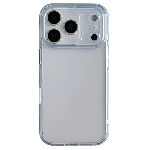 For iPhone 17 Pro Clear Case Shockproof PC + TPU Matte Phone Cover - 1