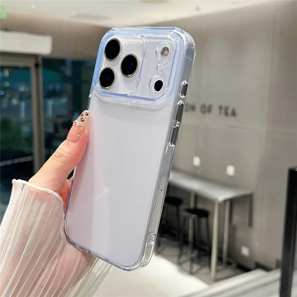 For iPhone 17 Pro Clear Case PC + TPU Shockproof Phone Cover - 2