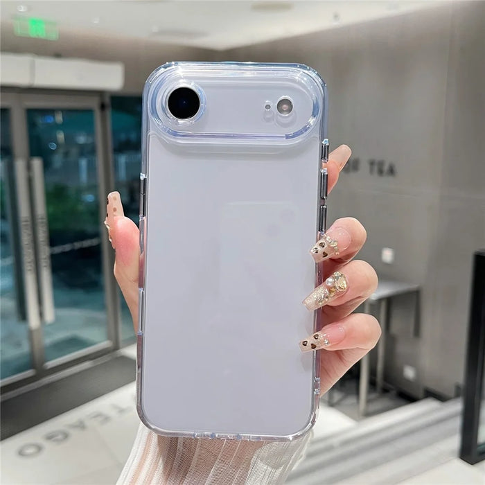 For iPhone Air Clear Case PC + TPU Shockproof Phone Cover - 3