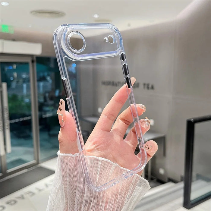 For iPhone Air Clear Case PC + TPU Shockproof Phone Cover - 5