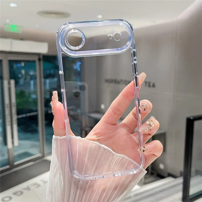 For iPhone Air Clear Case PC + TPU Shockproof Phone Cover - 6