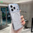 For iPhone 17 Pro Magnetic Clear Case PC +TPU Hybrid Phone Cover Compatible with MagSafe - 7